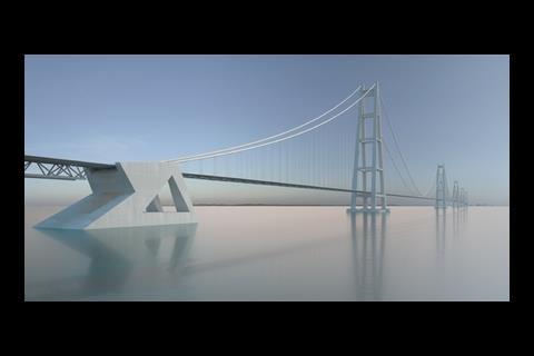 The bridge linking the new cities will cost $25bn (£12.5bn) and span the Red Sea
